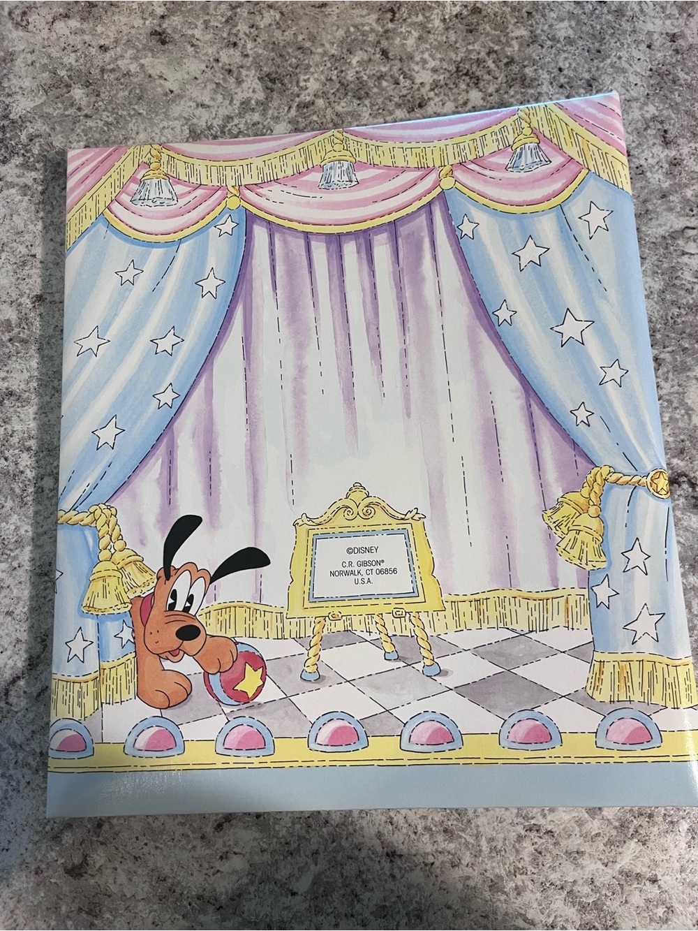 C.R. Gibson Vintage Disney ‘A Star is Born’ Baby Book by Baby Mickey & Co - Picture 4 of 16